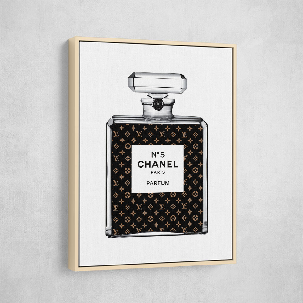 LV In Chanel Wall Art